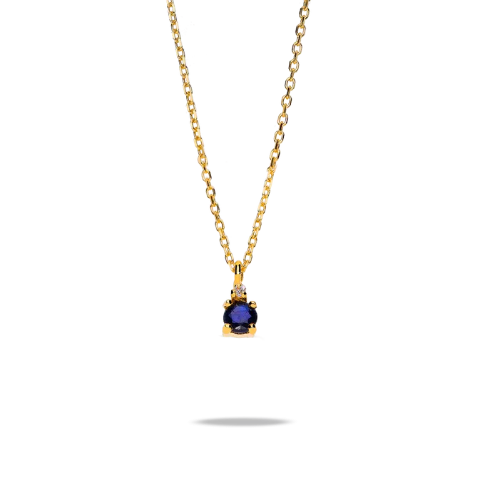 18k gold diamond pendant DUSK