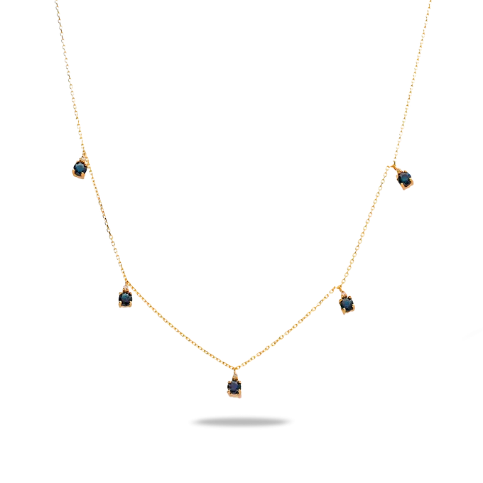 18k gold diamond pendant DUSK