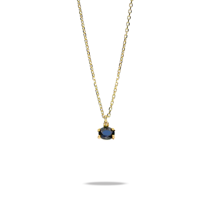 18k gold diamond pendant DUSK