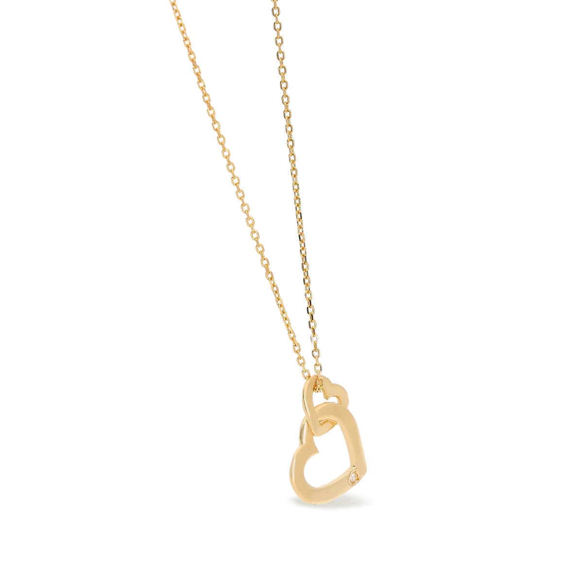 18k gold diamond pendant