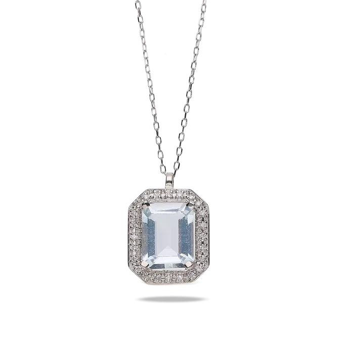 18k gold diamond pendant PALACE