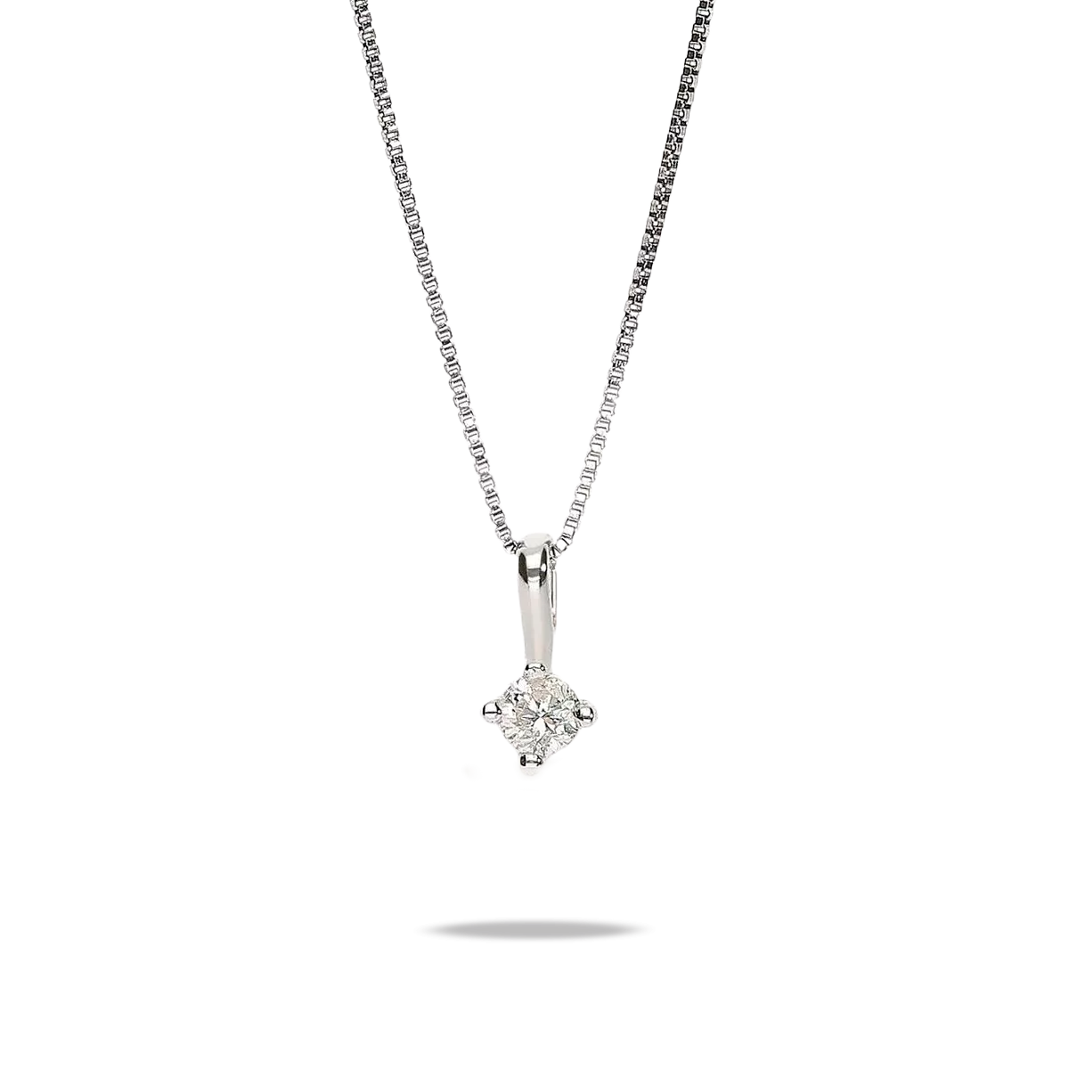 18k gold diamond necklace