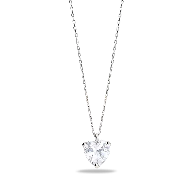 18k white gold pendant FEELINGS