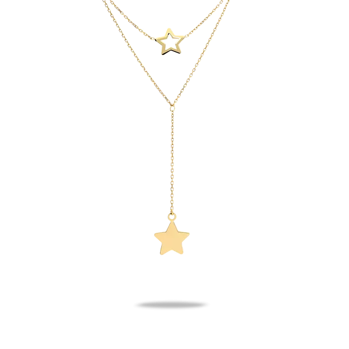 18k gold pendant