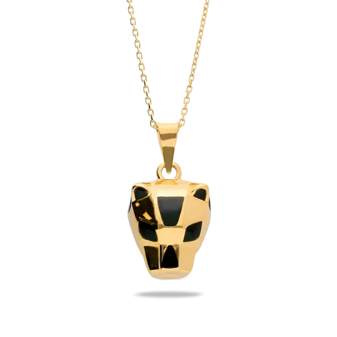 18k gold pendant LEOPARD