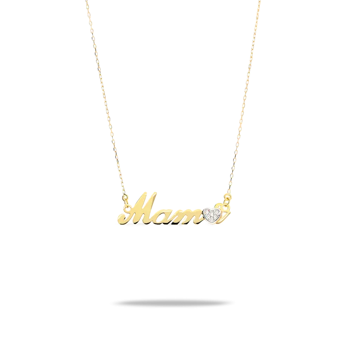 18k gold pendant