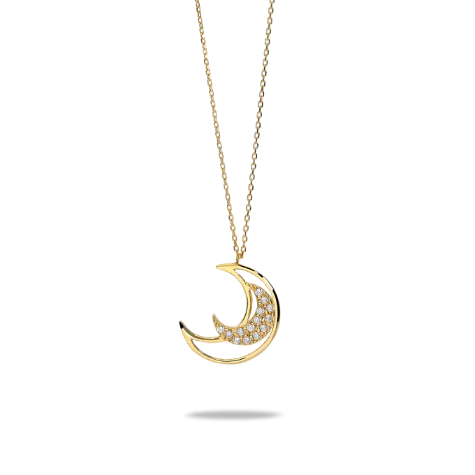 18k gold pendant