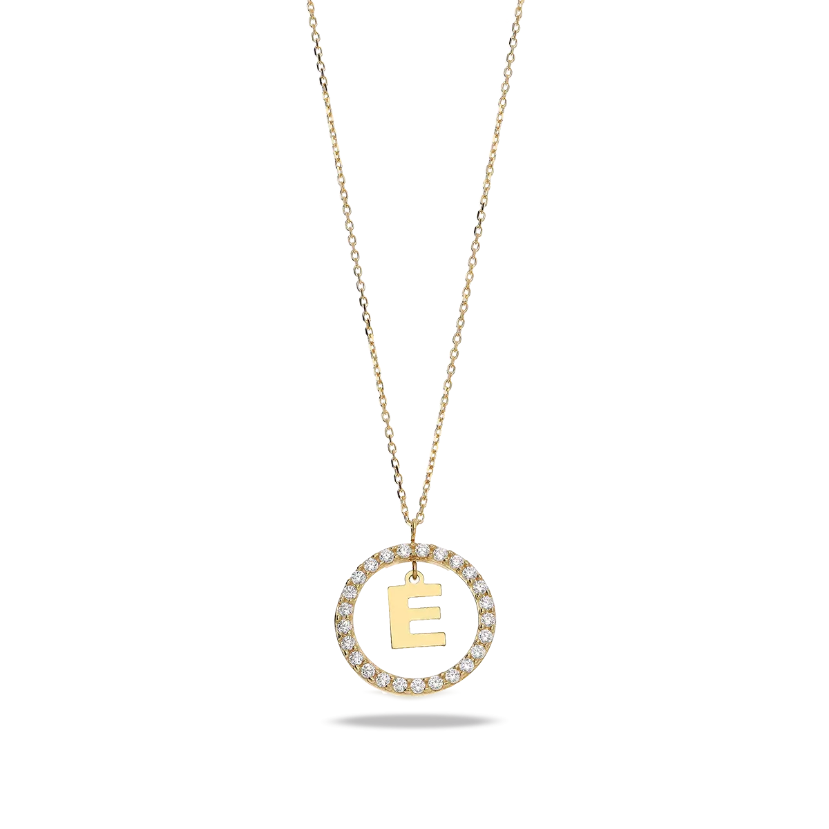 18k gold pendant ALPHABET