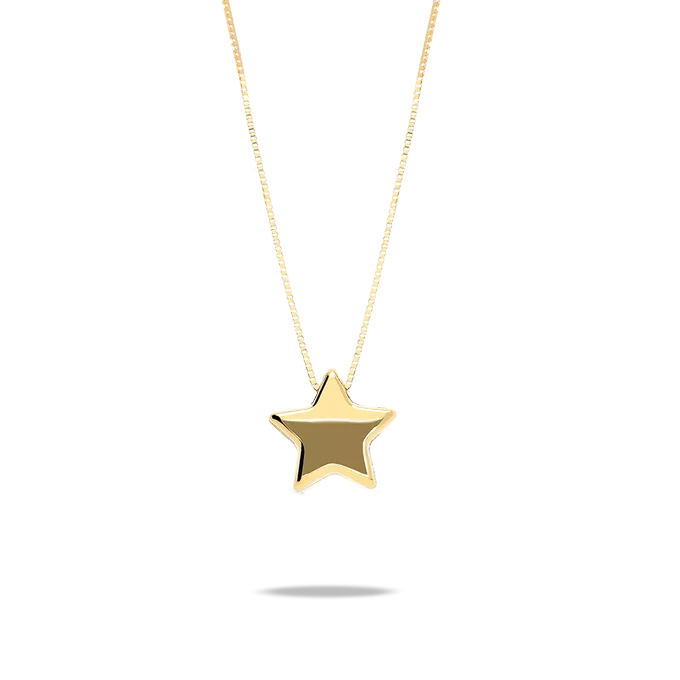 18k gold pendant