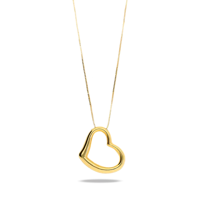 18k gold pendant