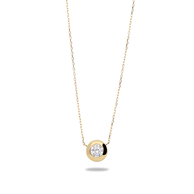 18k gold pendant