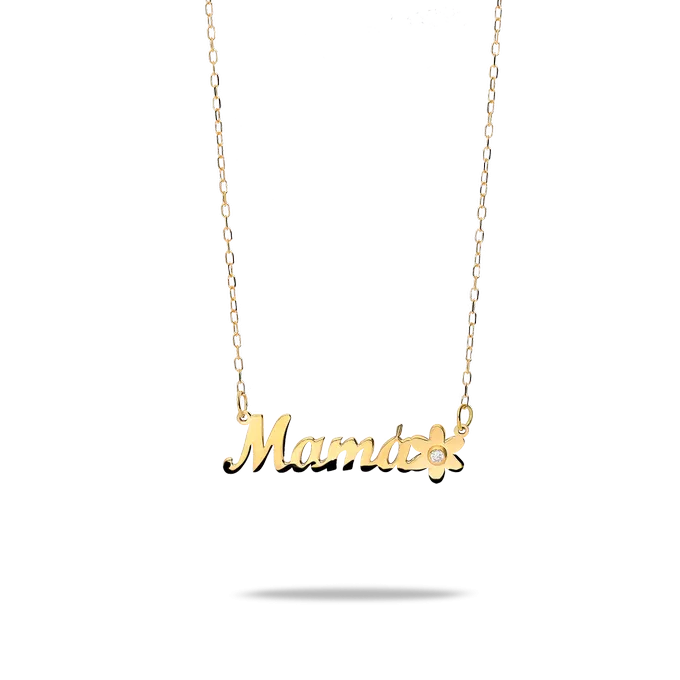 18k gold necklace