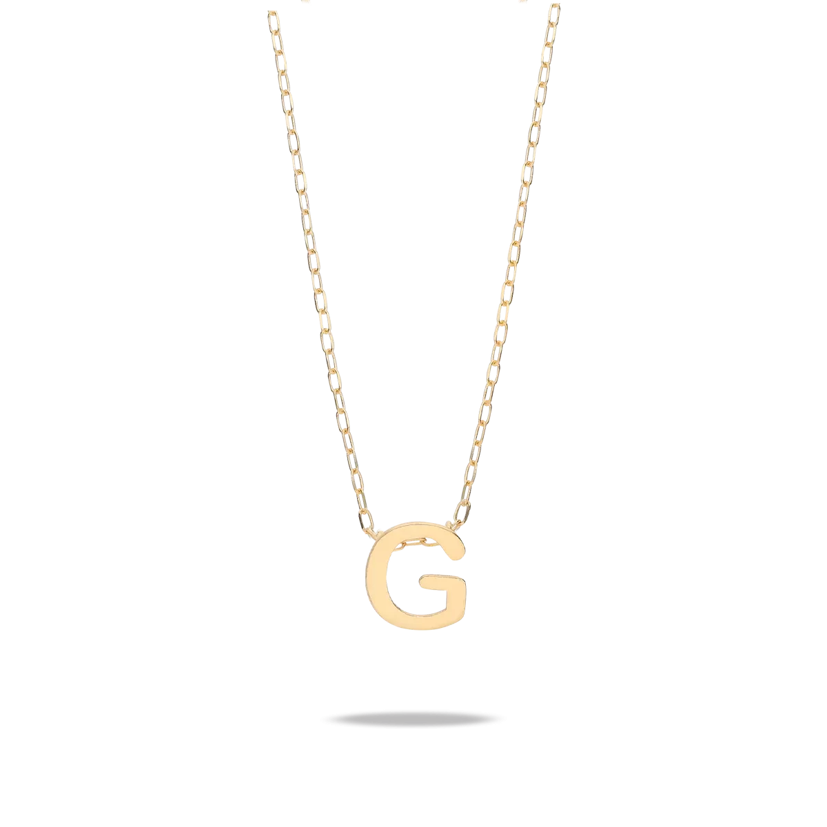 18k gold necklace MY LETTER