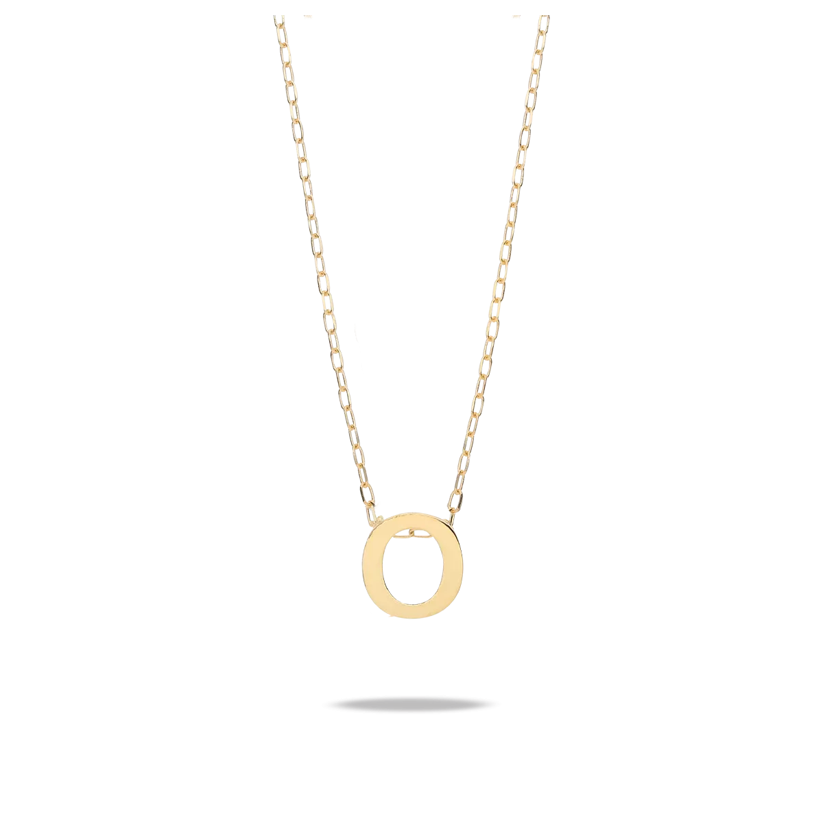 18k gold necklace MY LETTER