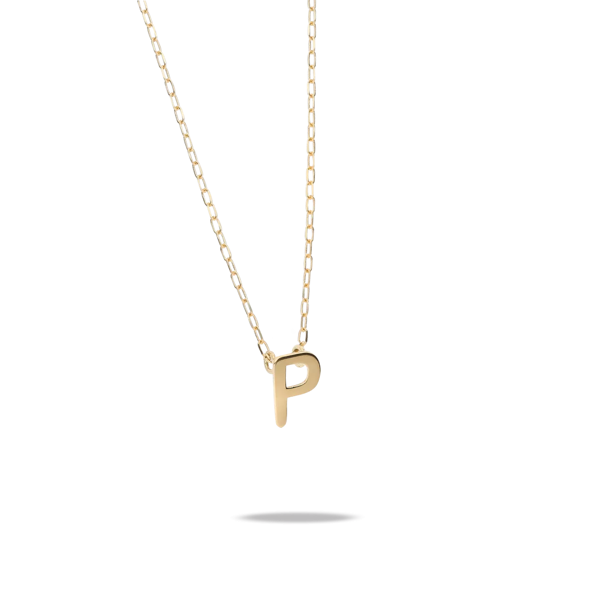 18k gold necklace MY LETTER