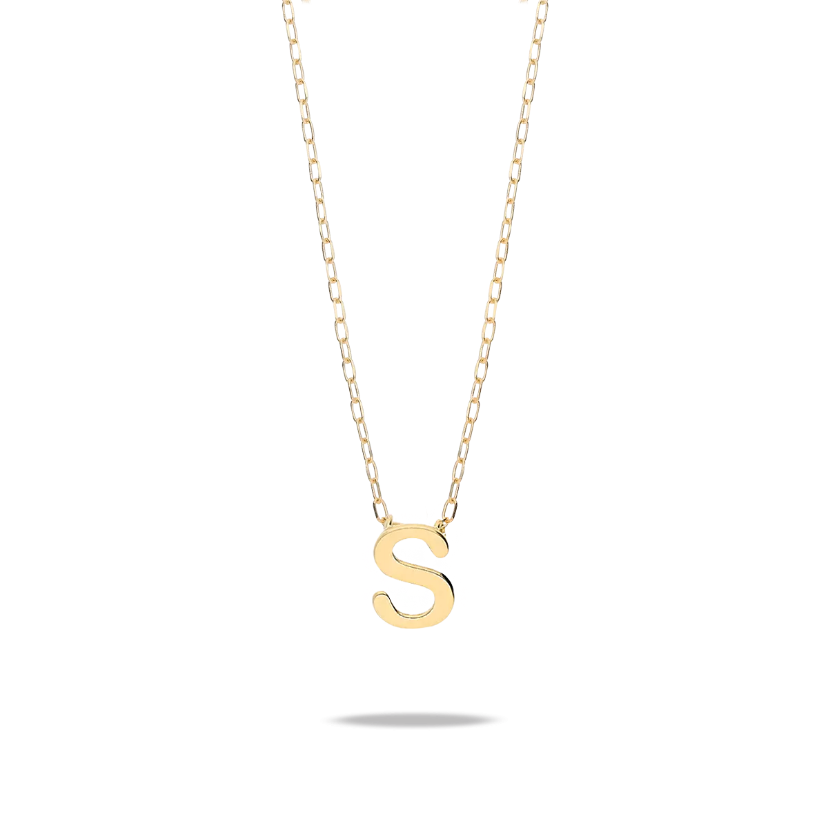 18k gold necklace MY LETTER