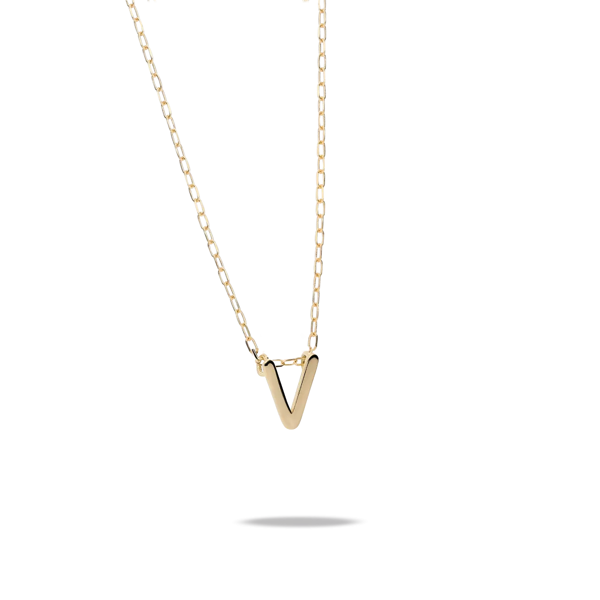 18k gold necklace MY LETTER