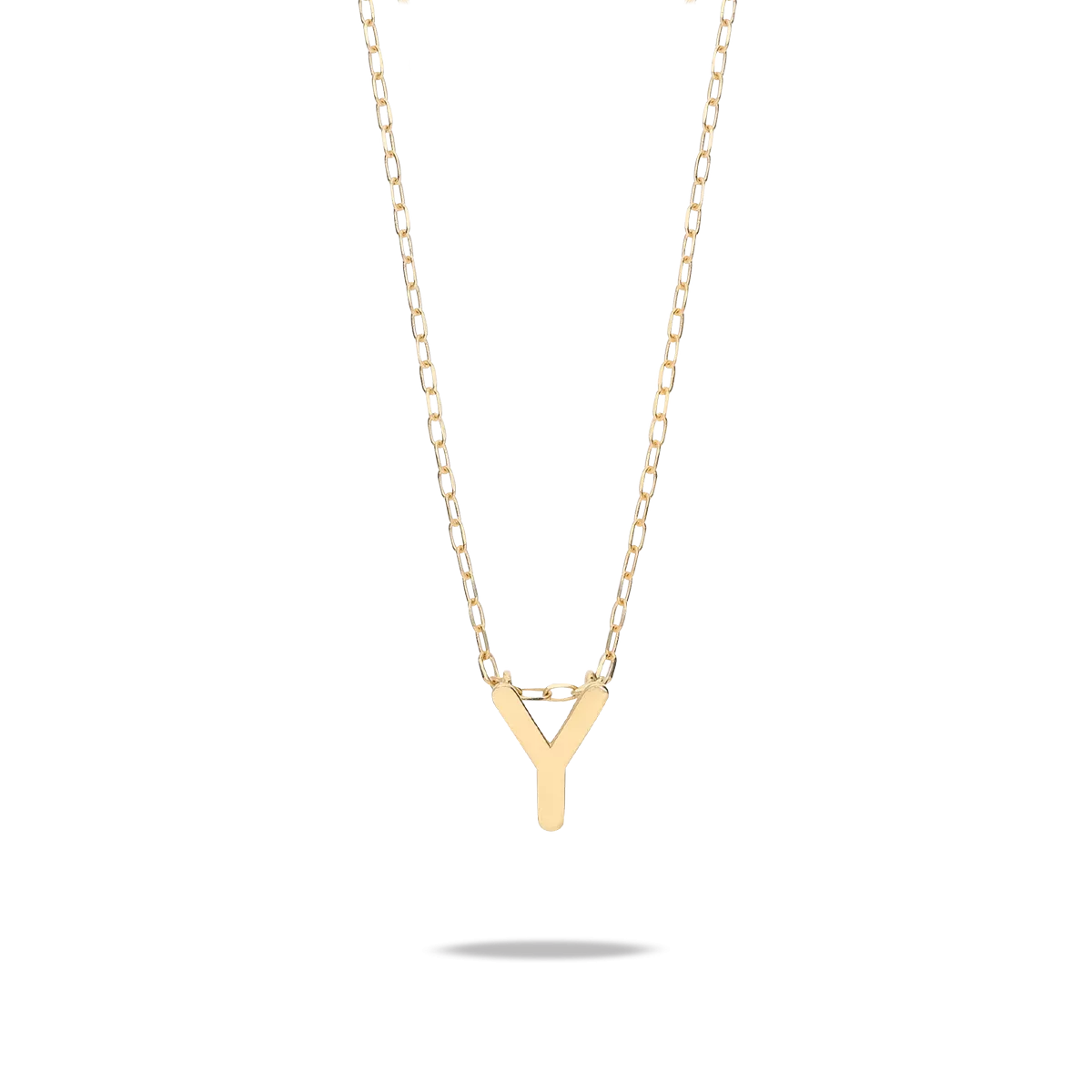 18k gold necklace MY LETTER