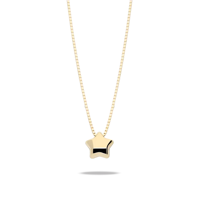 18k gold pendant