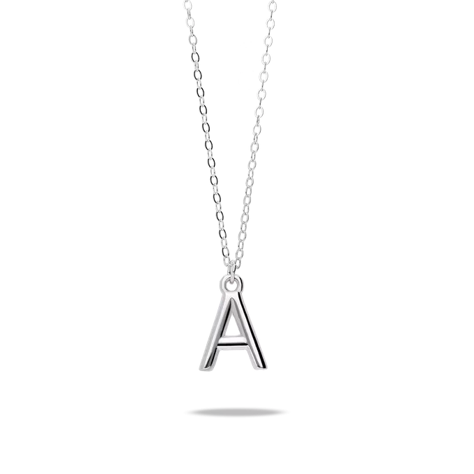 Sterling silver pendant MY ABC