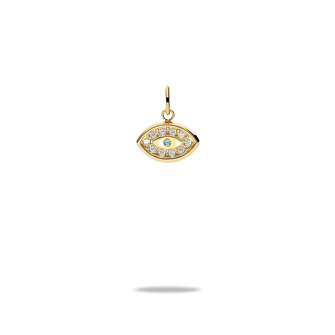 18k gold charm