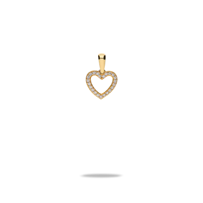 18k gold charm