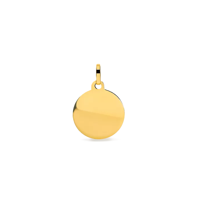 18k gold charm