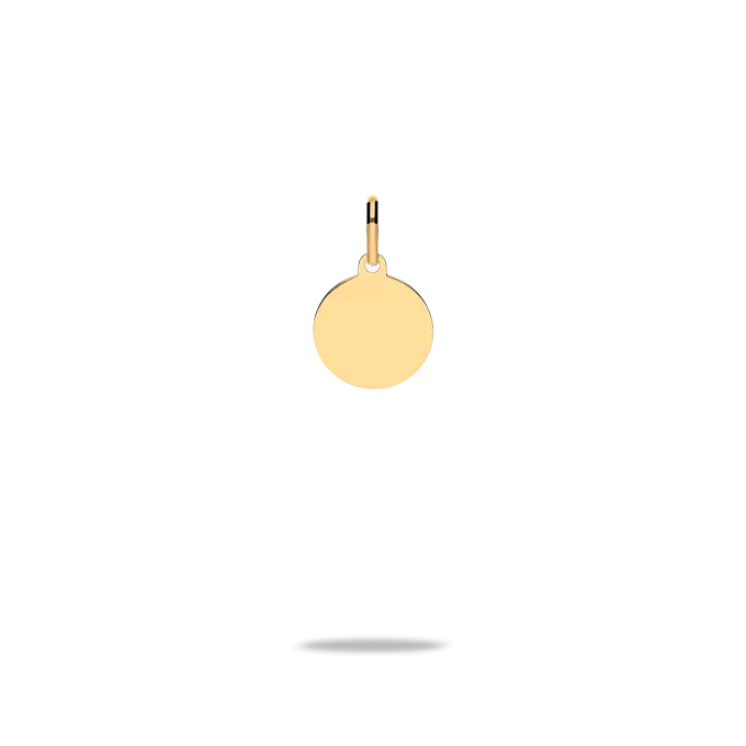 18k gold charm