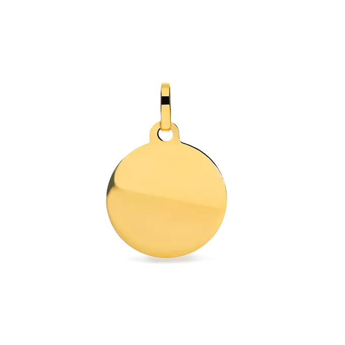 18k gold charm