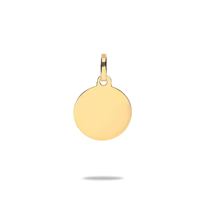 18k gold charm