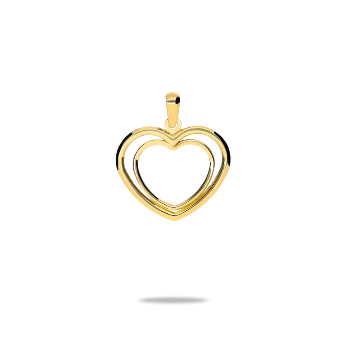 18k gold charm