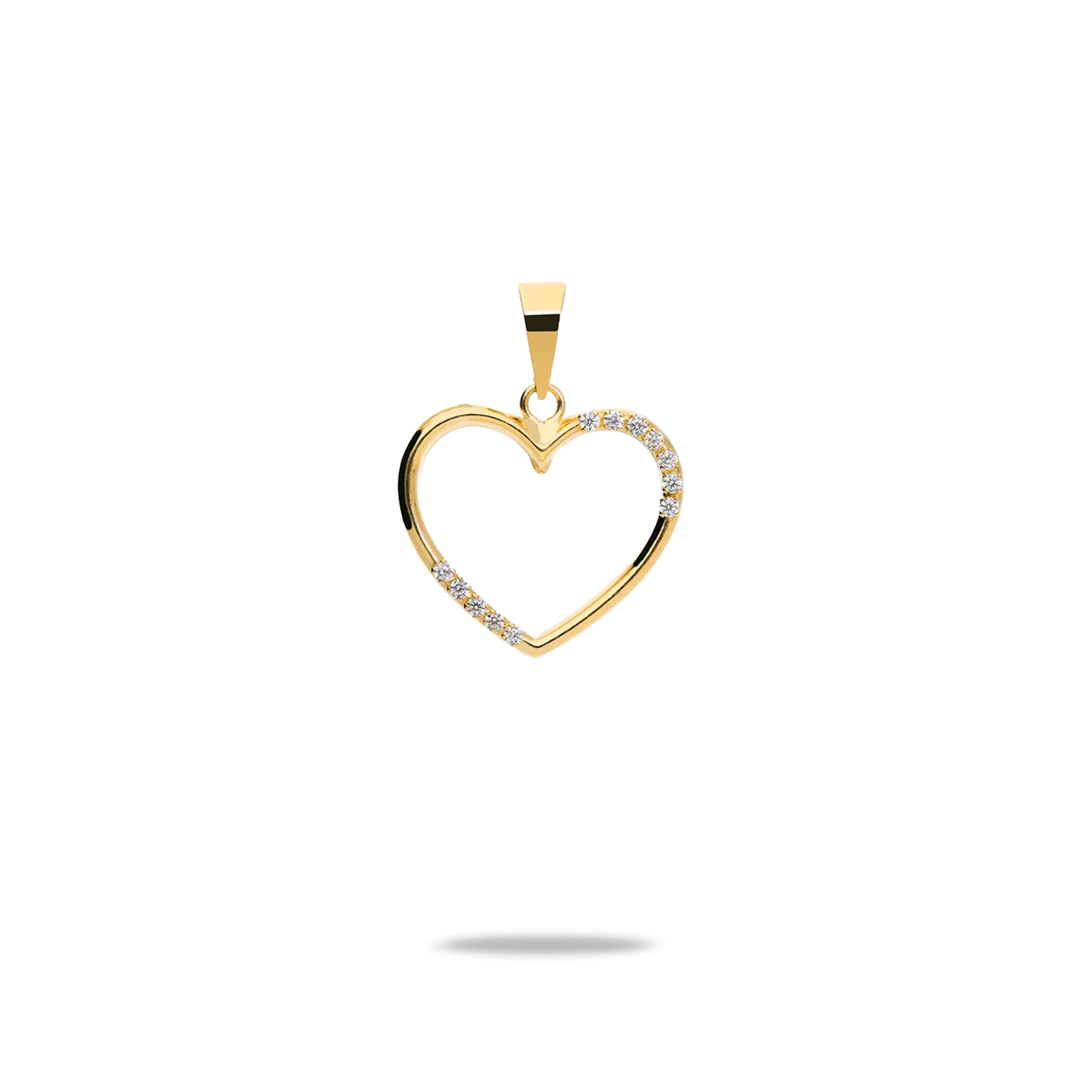 18k gold charm