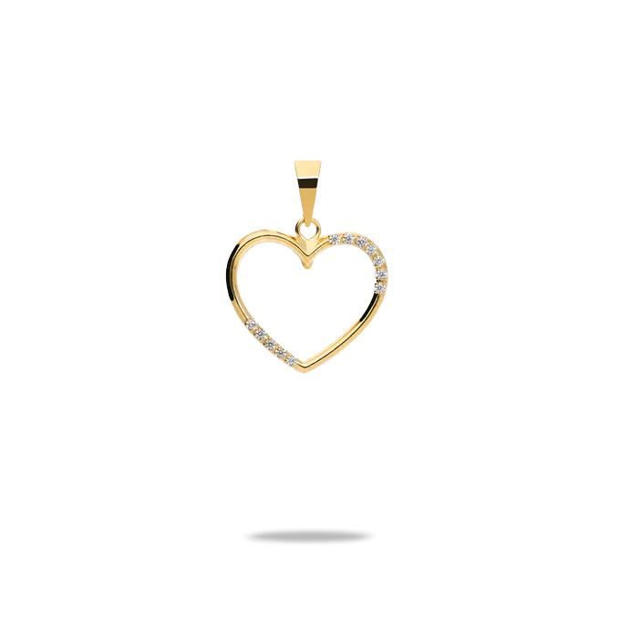 18k gold charm