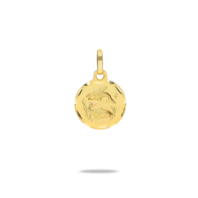 18k gold charm ZODIAC