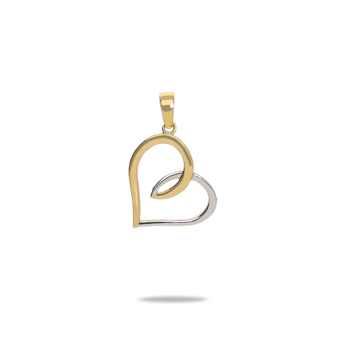 18k gold charm