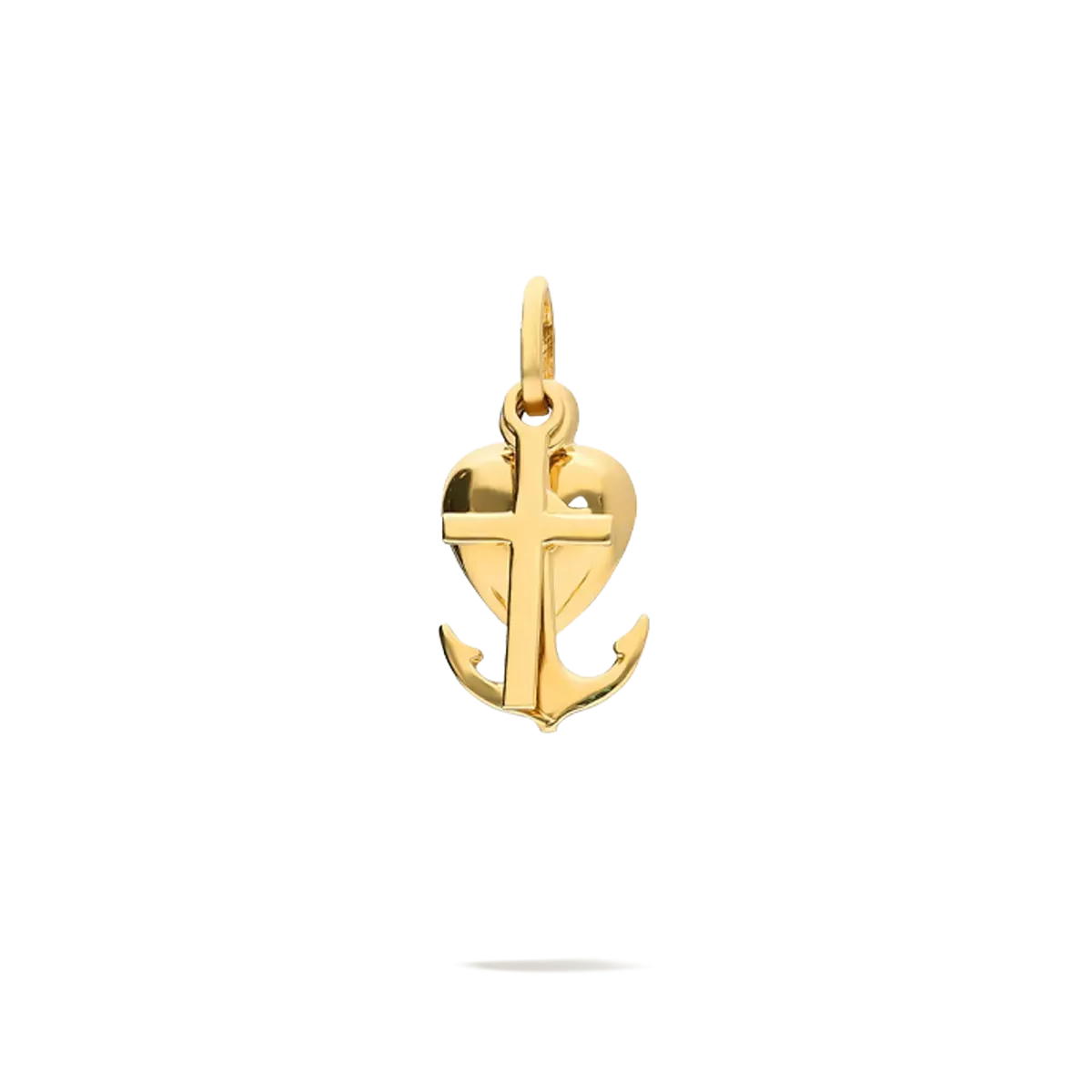 18k gold charm