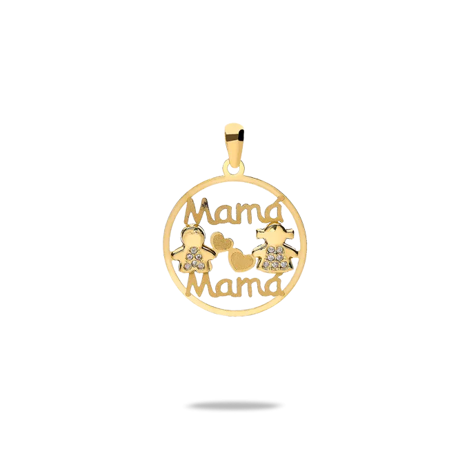 18k gold charm