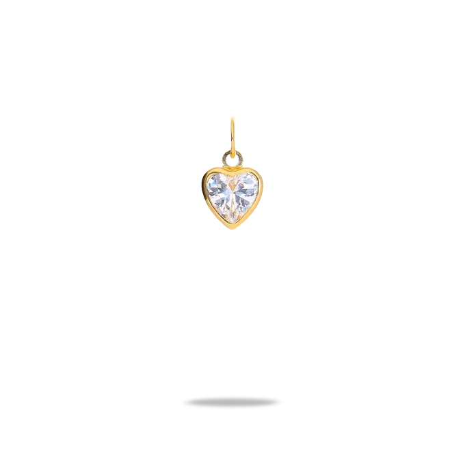 18k gold charm