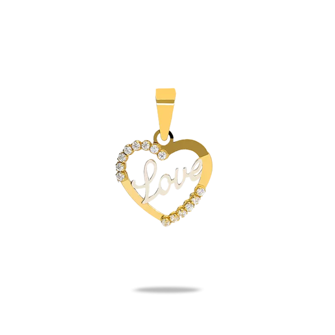 18k gold charm