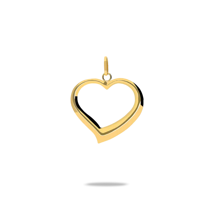 18k gold charm