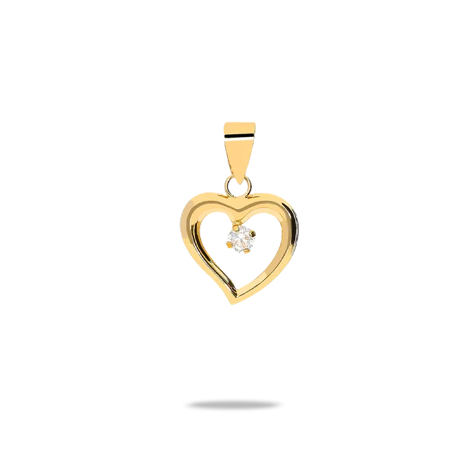 18k gold charm