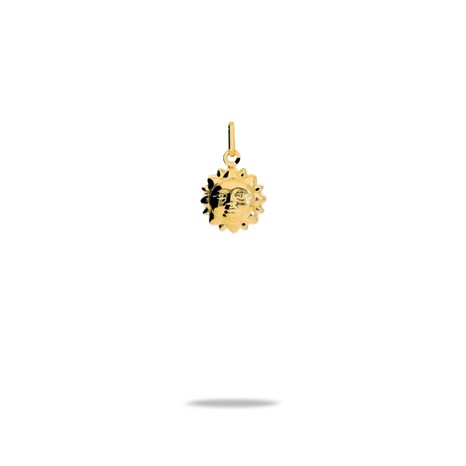 18k gold charm