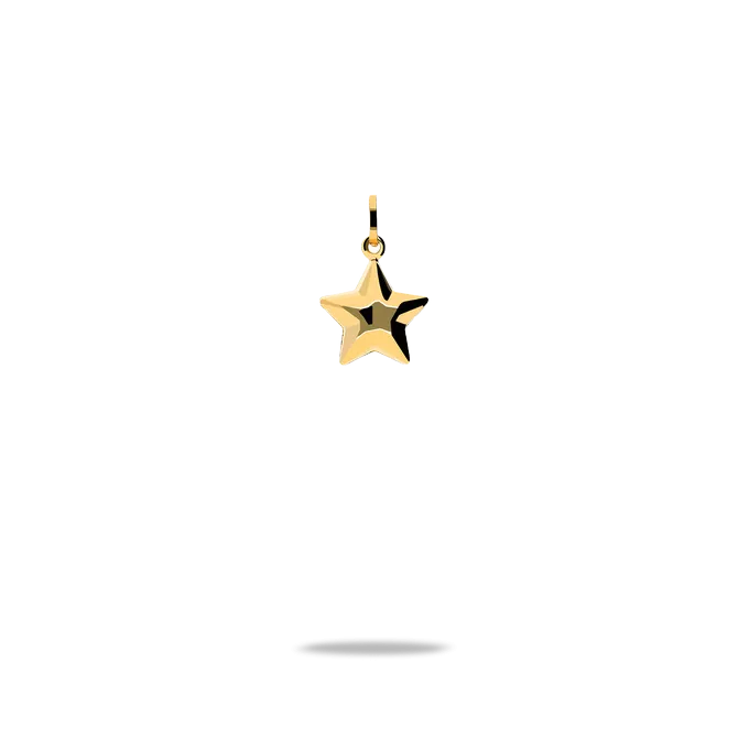 18k gold charm