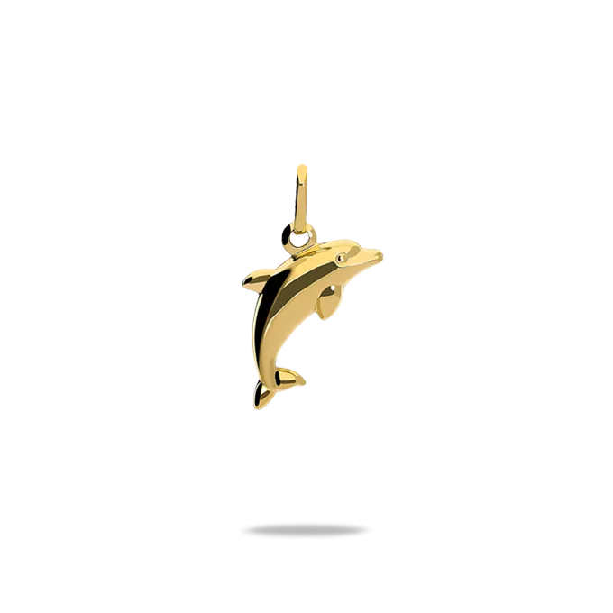 18k gold charm