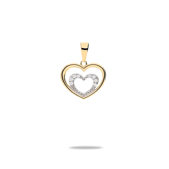 18k gold charm