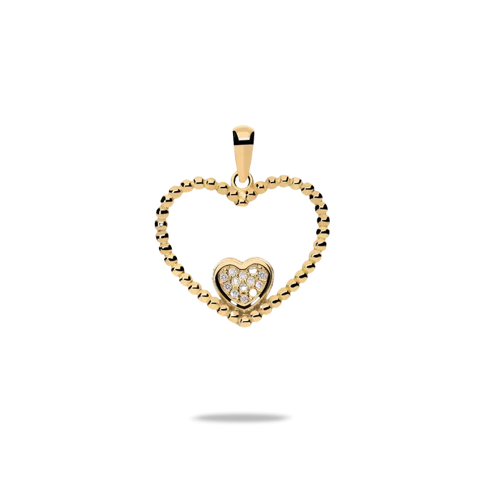 18k gold charm