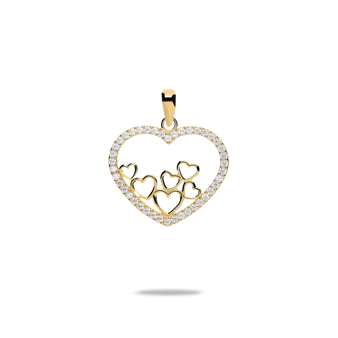 18k gold charm