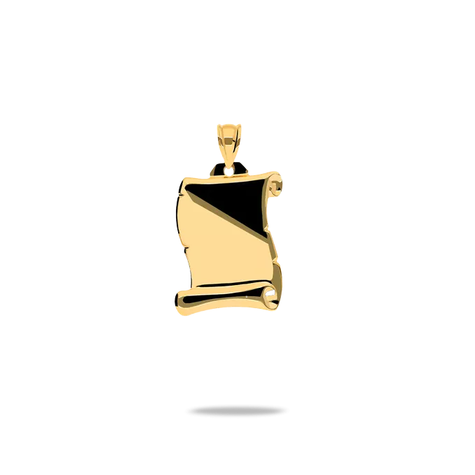 18k gold charm