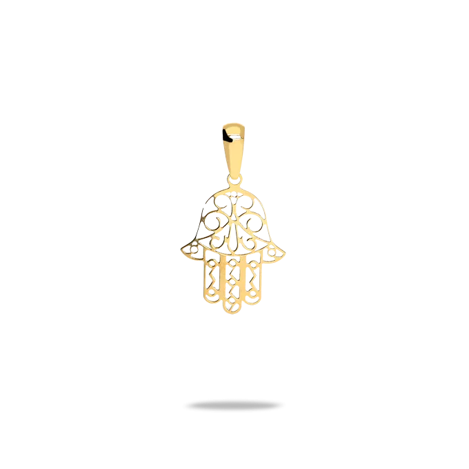 18k gold charm