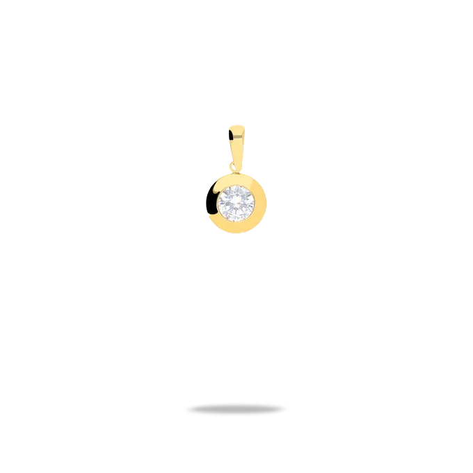 18k gold charm